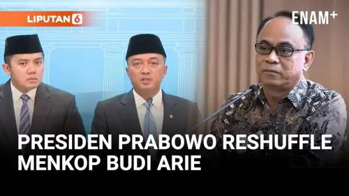 Reshuffle Kabinet, Menteri Koperasi Budi Arie Setiadi Dicopot