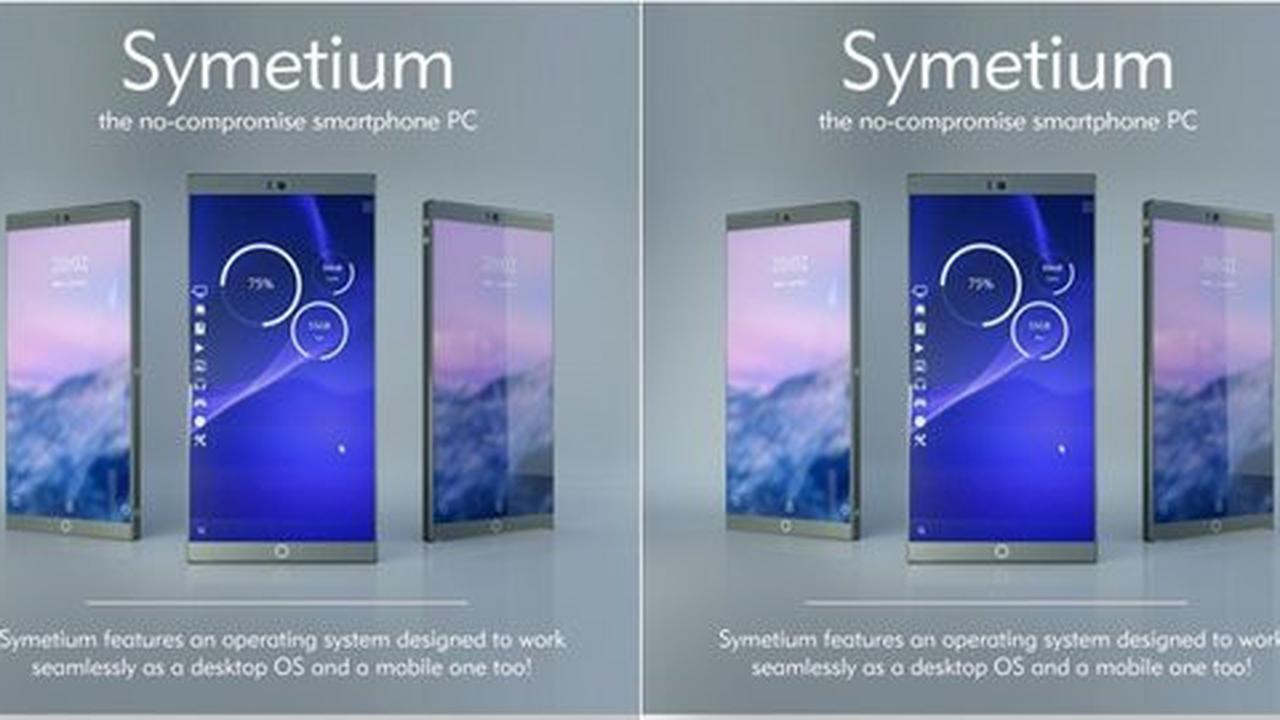 Symetium, smartphone RAM 6GB yang bisa diubah jadi komputer