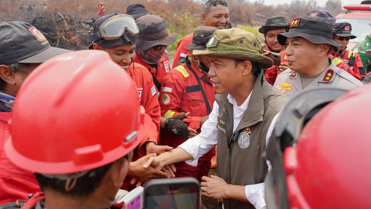 Riau Jadi Contoh Penanganan Karhutla Secara Kolaboratif