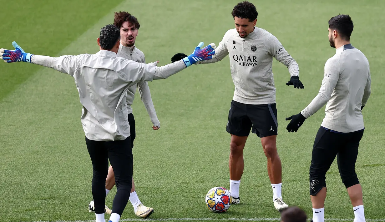 Begitu juga dengan Layvin Kurzawa dan Nordi  Mukiele baru mengalami cedera. (FRANCK FIFE / AFP)
