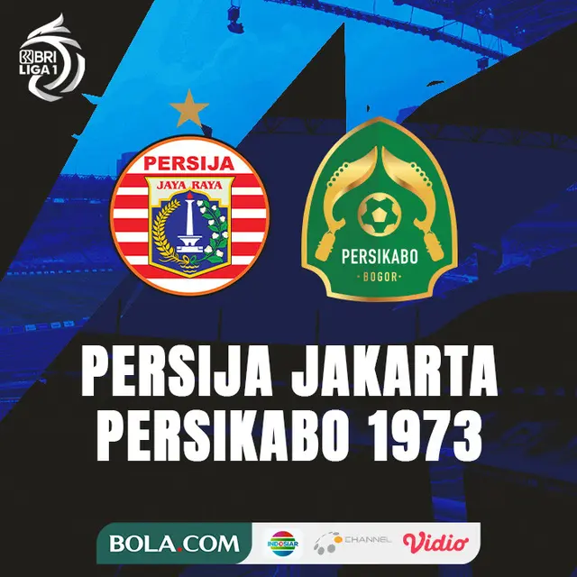 BRI Liga 1 - Persija Jakarta Vs Persikabo 1973