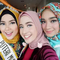 Para pemenang Puteri Muslimah Indonesia 2017. (Instagram @syifafatimah3)