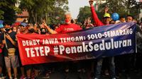 Jelang derby Jateng, Ganjar Pranowo Pesan Ini (Dewi Divianta/Liputan6.com)