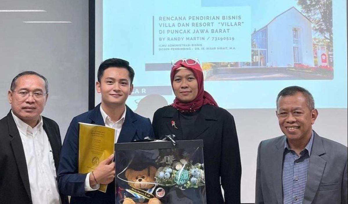 Randy Martin tak lupa ucapkan terima kasih