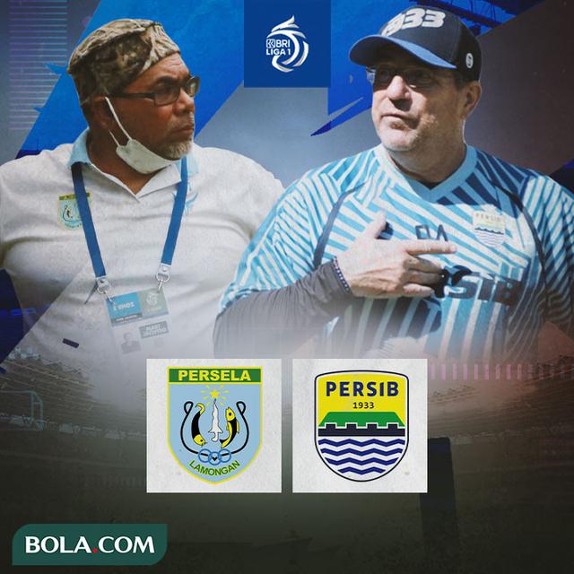 BRI Liga 1 - Duel Pelatih - Persela Lamongan Vs Persib Bandung