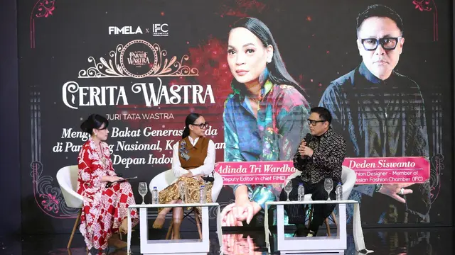 Parade Wastra Nusantara Talkshow Cerita Wastra