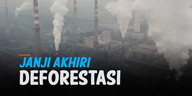 VIDEO: Pemimpin Dunia Janji Akhiri Deforestasi Sebelum 2030 di KTT COP26