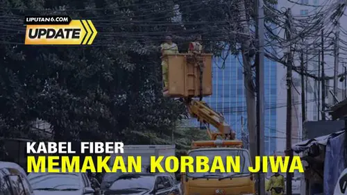 Kabel Semrawut di Jakarta Kembali Makan Korban