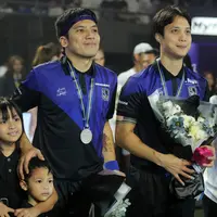 Desta menjadi salah satu yang menjadi perhatian di event Lagi-Lagi Tenis. Tak hanya soal keterlibatannya sebagai pemain, tapi juga statusnya sebagai seorang anak. [Foto/Bambang E. Ros]