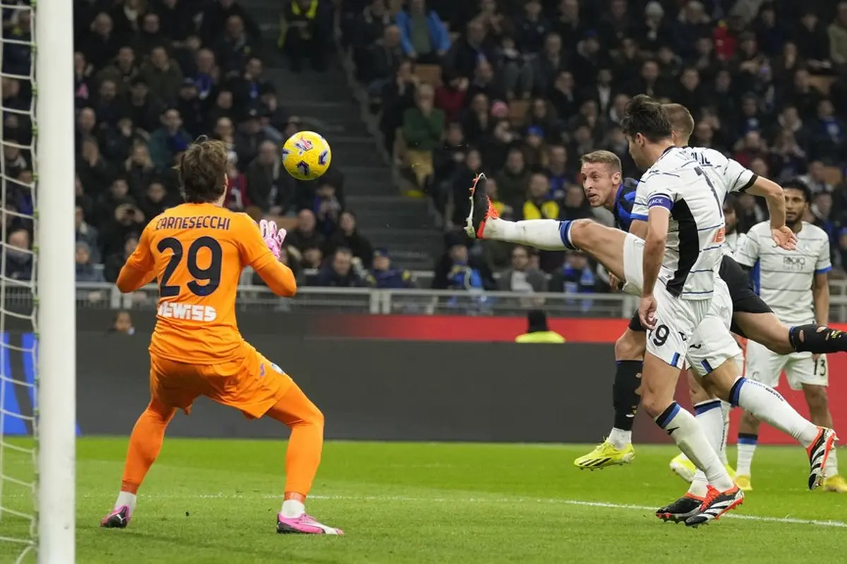 Foto: Tampil Solid di Semua Lini, Inter Milan Obok-obok Atalanta di Liga Italia