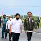 Menteri BUMN Erick Thohir mendampingi Presiden Joko Widodo dalam peresmian pabrik biodiesel milik PT Jhonlin Agro Raya di Kalimantan Selatan (dok: Muchlis Jr - Biro Pers Sekretariat Presiden)