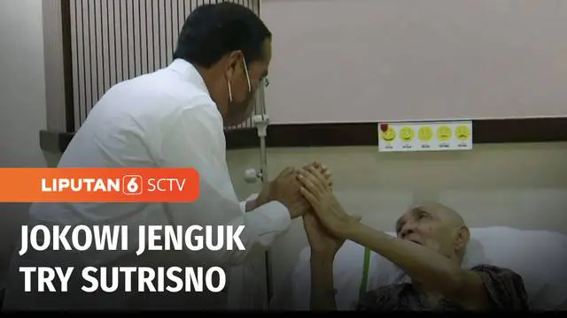 Usai kunjungan kerja ke Kabupaten Bogor, Jawa Barat, Presiden Jokowi menjenguk Try Sutrisno. Wakil Presiden RI ke-6 ini tengah menjalani perawatan kesehatan di RSPAD Gatot Soebroto, Jakarta.