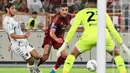 Bermain di Stadion Olimpico, AS Roma harus mengakui keunggulan Empoli dengan skor 1-2. (Alberto PIZZOLI/AFP)