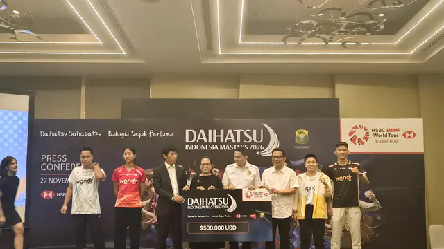 Press Conference Daihatsu Indonesia Masters 2026