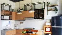 Dapur di desain rumah industrial minimalis. (dok. Arsitag)