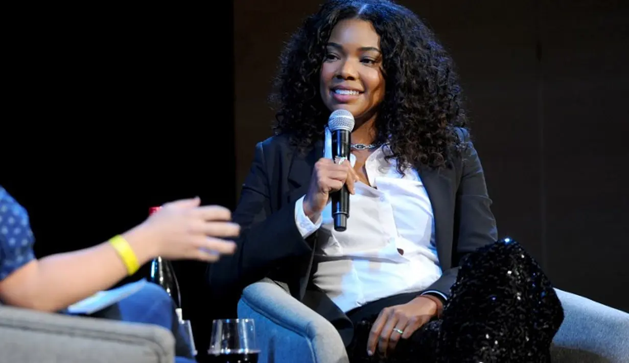 Gabrielle Union mengaku dirinya pernah diperkosa pada tahun 2012 saat ia bekerja di toko sepatu. Saat itu dirinya berusia 19 tahun. (CRAIG BARRITT / GETTY IMAGES NORTH AMERICA / AFP)