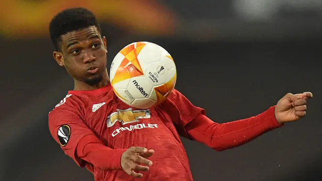 FOTO: Kembali Menang 2-0 atas Granada, Manchester United Tantang AS Roma di Semifinal Liga Europa - Amad Diallo
