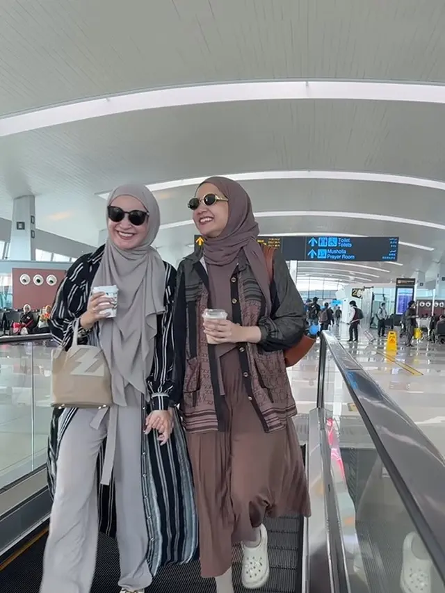 Shireen dan Zaskia Sungkar. [Foto: Instagram/zaskiasungkar15]