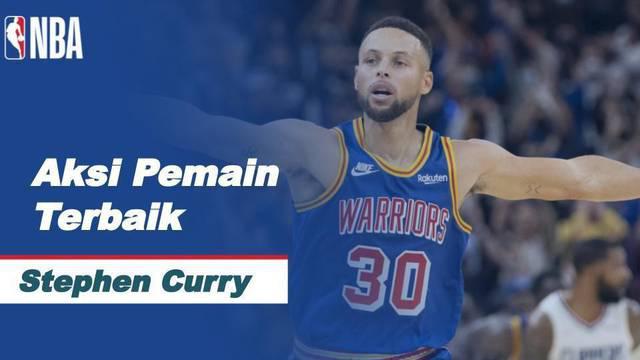 Berita Video, Aksi-aksi Stephen Curry Saat Golden State Warriors Kalahkan Chicago Bulls di NBA 2021/2022