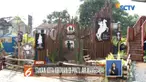 Dinas Sumber Daya Air bangun taman kota kekinian bernuansa koboy bernama Taman Robika di Pintu Air Manggarai.