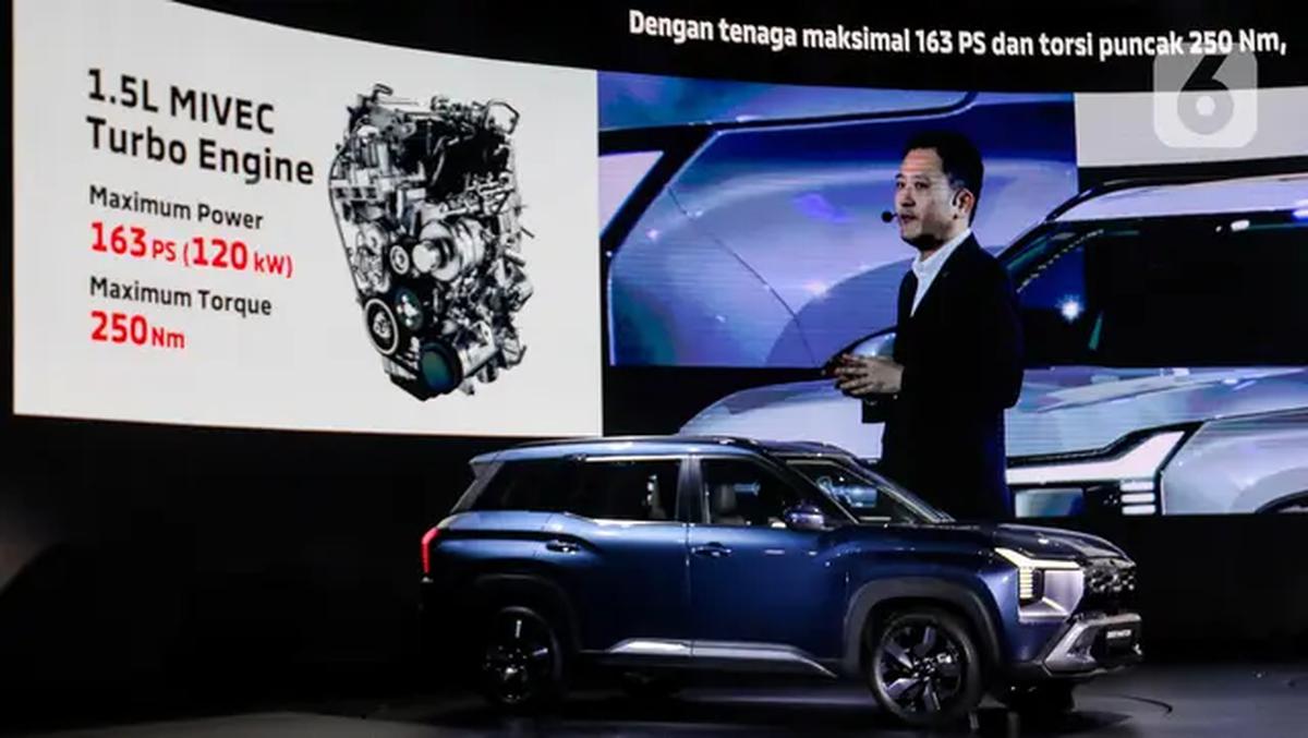 SUV 7-seater terbaru ini langsung mencuri perhatian berkat kombinasi menarik antara performa bertenaga, fitur modern, kenyamanan premium, serta desain tangguh khas kendaraan petualang. (Liputan6.com/Herman Zakharia)