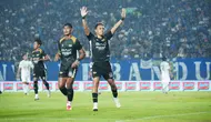 Penyerang Dew United, Egy Maulana Vikri, berselebrasi setelah mencetak gol ke gawang Liga Indonesia All Star di Piala Presiden 2025. (Dok. Piala Presiden)