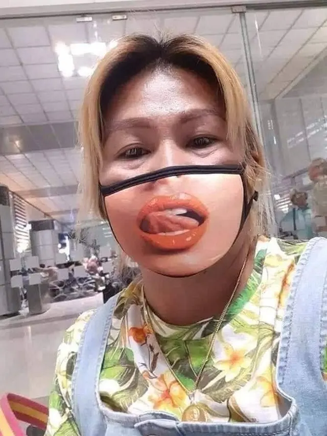 masker lucu