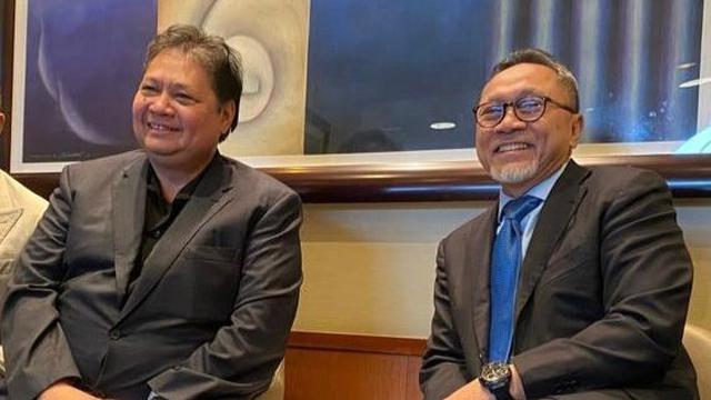 Ketua Umum Golkar Airlangga Hartarto dan Ketum PAN Zulkifli Hasan saling bertemu di Amerika Serikat. Kehadiran mereka di sana notabenenya sebagai menteri untuk membahas APEC.