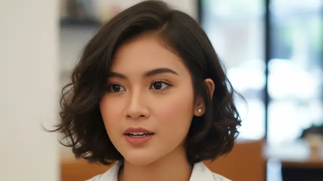 Ide Potongan Rambut Pendek Bervolume ala Korea untuk Wanita Aktif