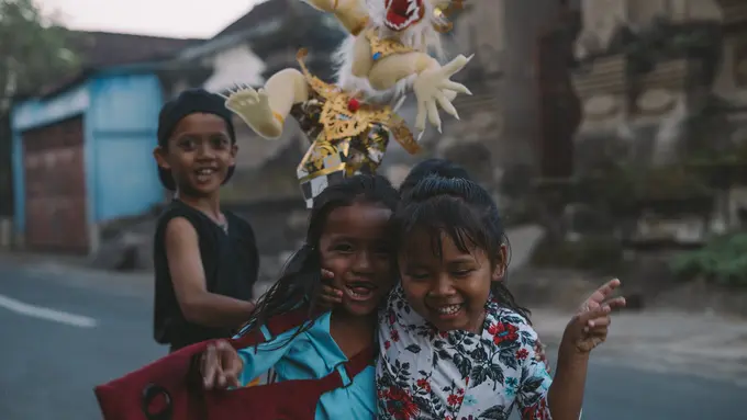 Ilustrasi anak Indonesia