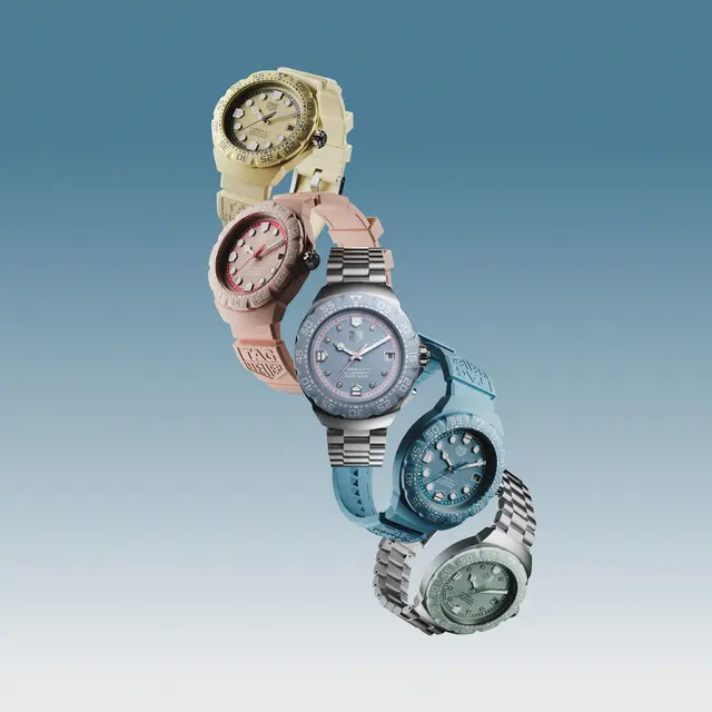 Tampilan Manis Jam Tangan TAG Heuer Formula 1, Hadir dengan Warna Pastel Edisi Terbatas