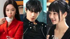 Hwang Jung Eum, Lee Joon dan Lee Yoo Bi dalam drakor The Escape of the Seven.