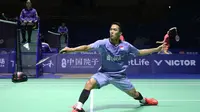 Tunggal putra Indonesia Jonatan Christie. (Humas PP PBSI)