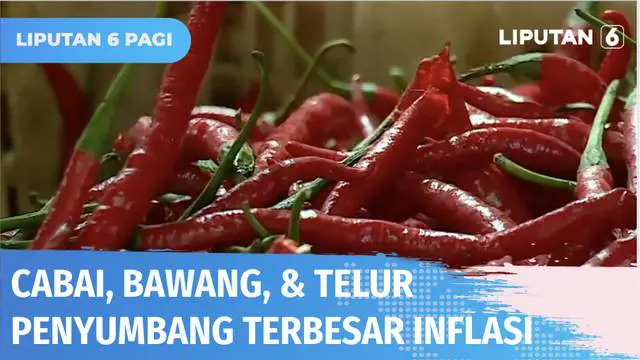Badan Pusat Statistik (BPS) mencatat inflasi tahunan Indonesia hingga Juni 2022 mencapai 4,35 persen. Hal ini merupakan inflasi tertinggi sejak tahun 2017. Cabai, bawang, dan telur penyumbang terbesar inflasi.