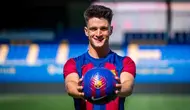 Striker muda Girona yang dipinjam oleh Barcelona, Pau Victor. (FCBarcelona.com)