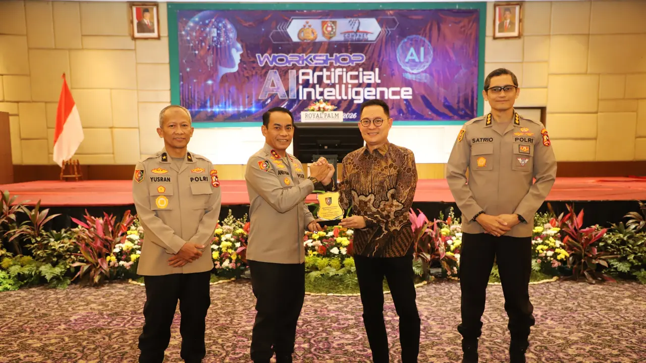 Lemdiklat Polri menggelar Workshop Artificial Intelligence (AI) (Istimewa)
