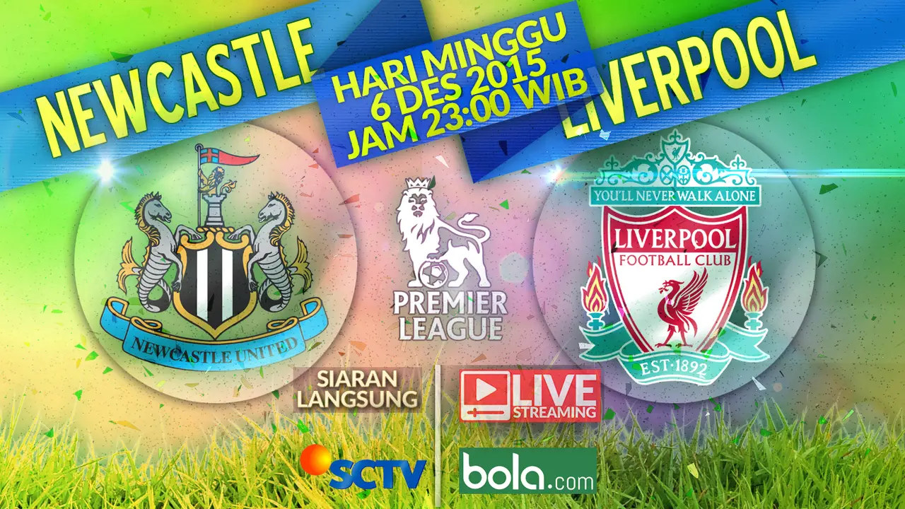 Newcastle vs Liverpool (Bola.com/Samsul Hadi)