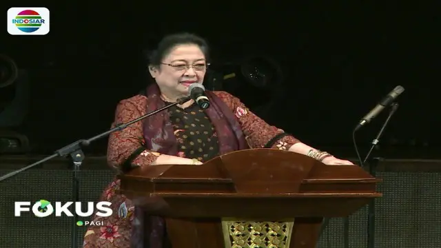 Dalam pidato kebangsaannya, Megawati menyinggung sejarah perjuangan para pendiri bangsa agar bendera merah putih bisa berkibar.