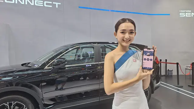 Kupas Tuntas Fitur Canggih Honda Connect di All New CR-V Hybrid (Arief A/Liputan6.com)