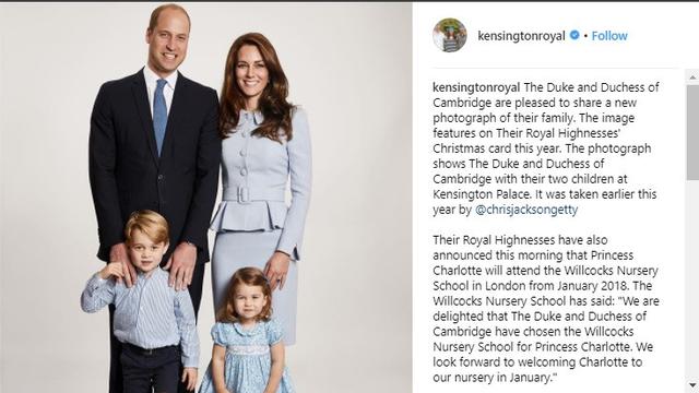 Kompak, Ini Potret Keluarga Kate Middleton yang Menggemaskan