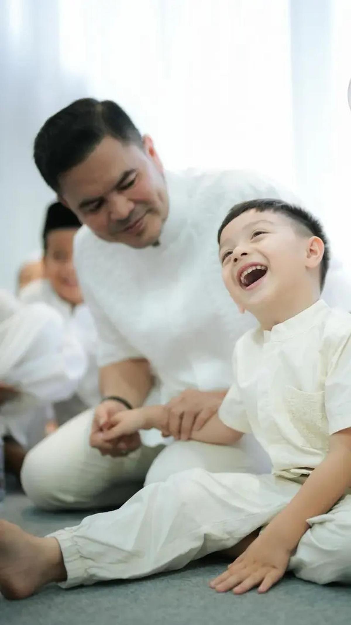 6 Potret Akrab Haldy Sabri Momong Air Rumi, Ditinggal Irish Bella Kerja
