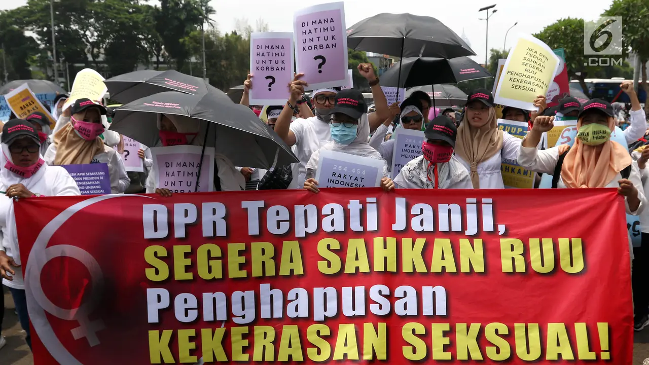 Kaum Hawa Desak DPR Segera Sahkan RUU PKS