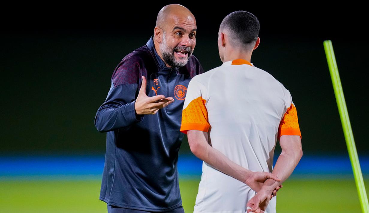 Di sisi lain, Manchester City sedang dalam salah satu periode terburuk mereka di bawah pelatih Pep Guardiola. (AP Photo/Manu Fernandez)