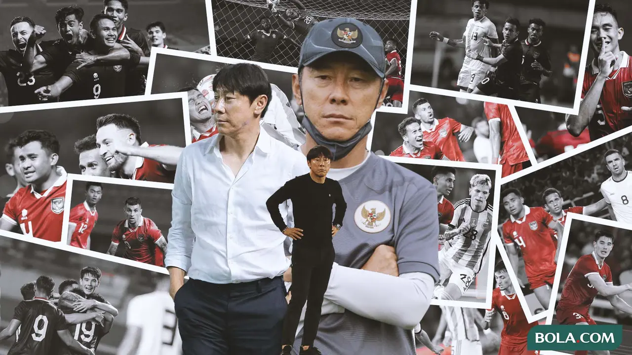Kolase - Shin Tae-yon dan Pertandingan Timnas Indonesia