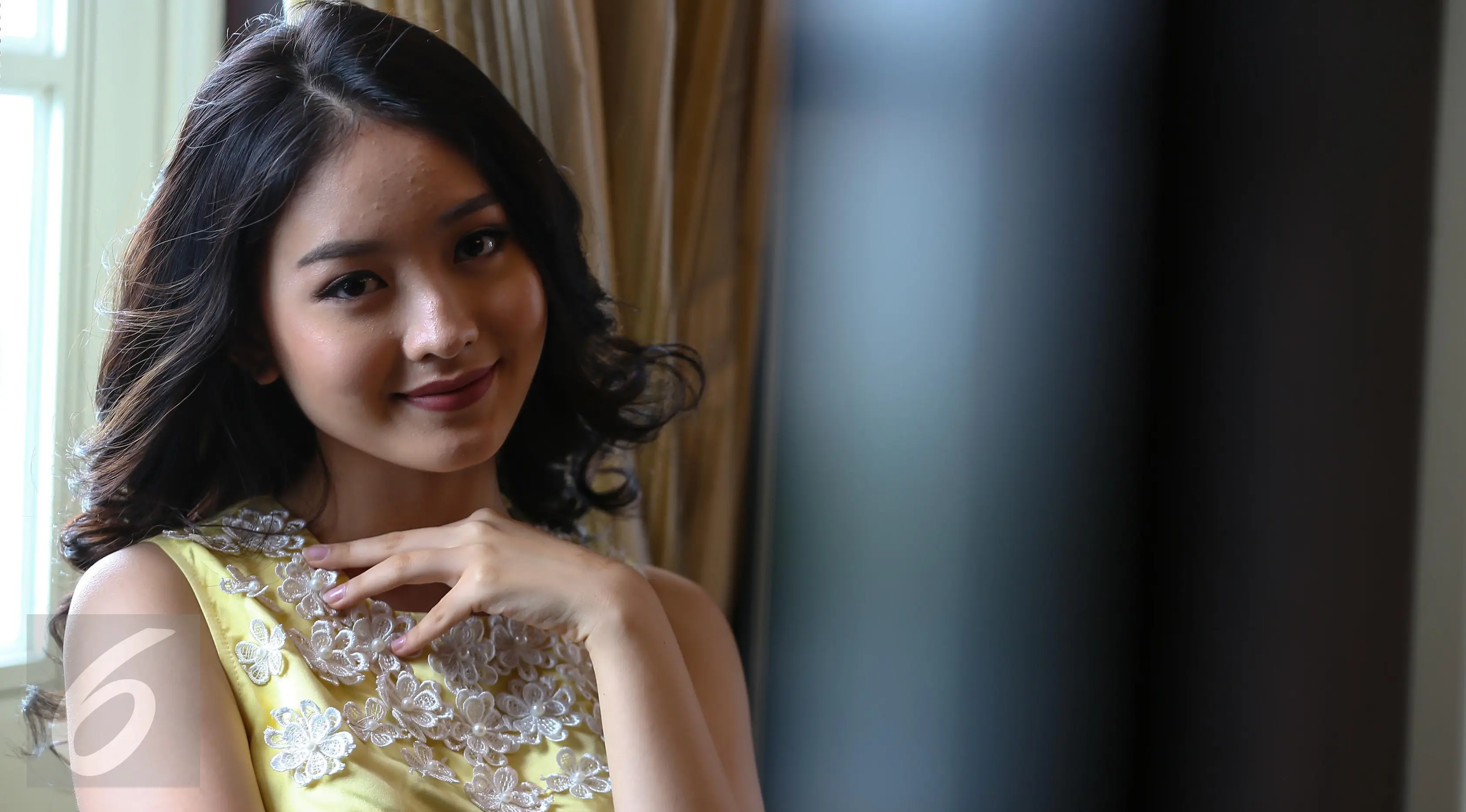 Aktris dan model Natasha Wilona (Liputan6.com/Faizal Fanani)