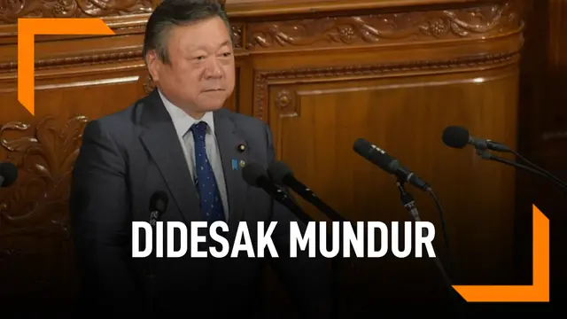 VIDEO: Telat 3 Menit, Menteri Kabinet Jepang Didesak Mundur