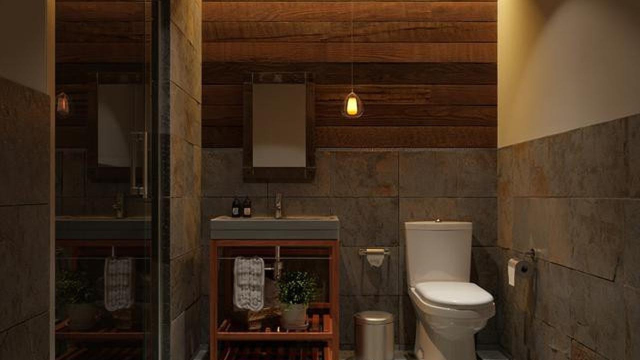 8 Desain Kamar Mandi Sederhana dengan Kloset Duduk Budget Minim, Nyaman dan Estetik