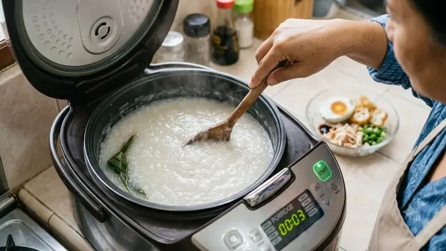 Takaran Air Memasak Bubur Beras