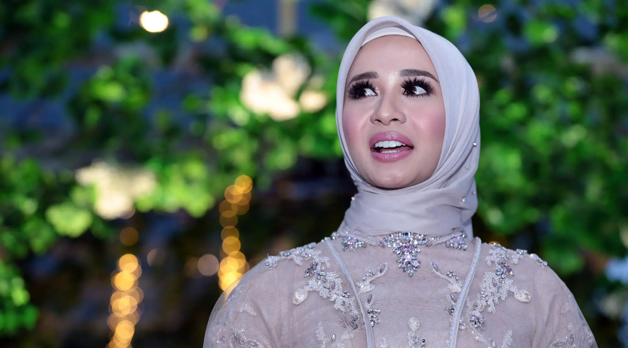 Suasana resepsi kedua Laudya Cynthia Bella. (Deki Prayoga/Bintang.com)