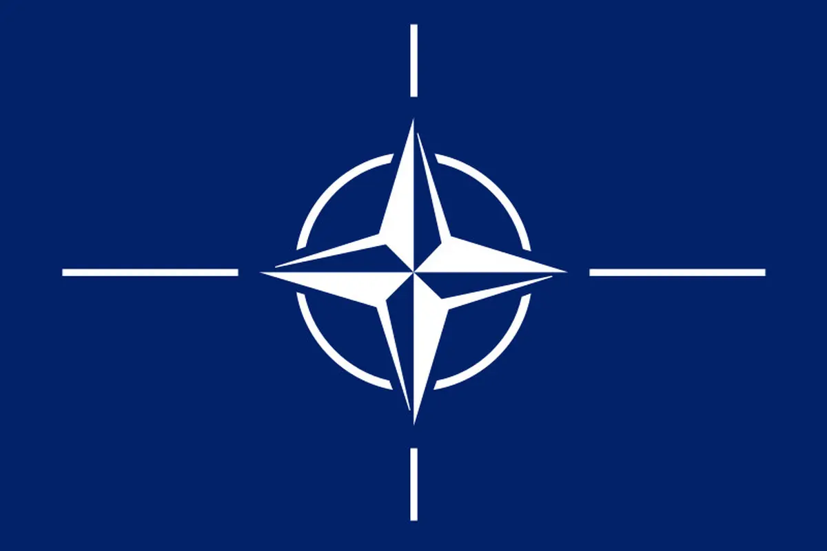 Ilustrasi bendera NATO